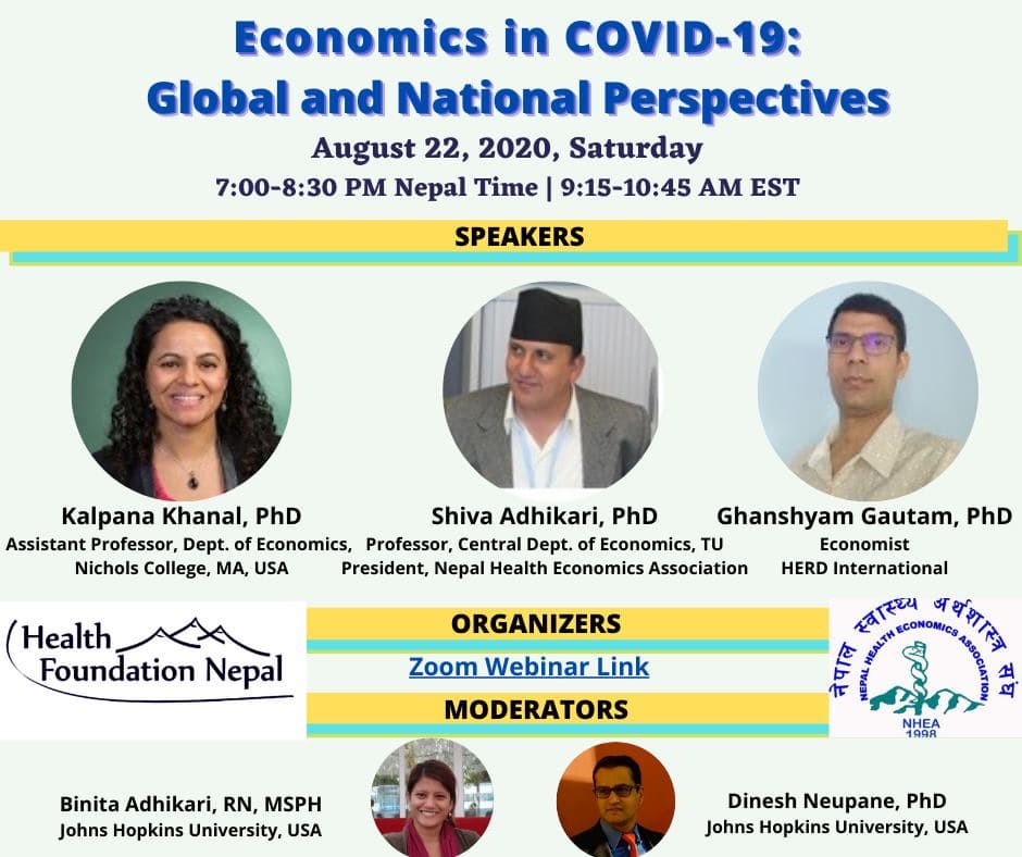 Economics in COVID-19: Global and National Perspectives